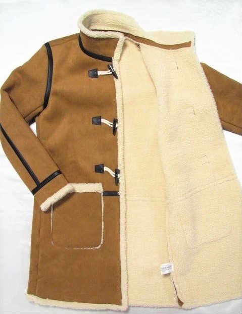 希少】ゴールデンベア 80's90's 裏ボア リアルムートンダッフル