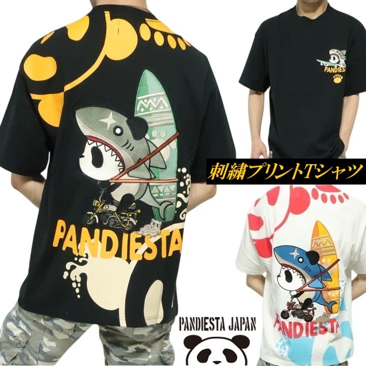 PANDIESTA（パンディエスタ） 半袖 Tシャツ パンダ サーフボード