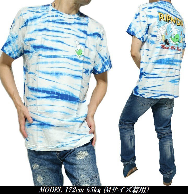 RIPNDIP Tシャツ メンズ リップンディップ 半袖 宇宙人/猫