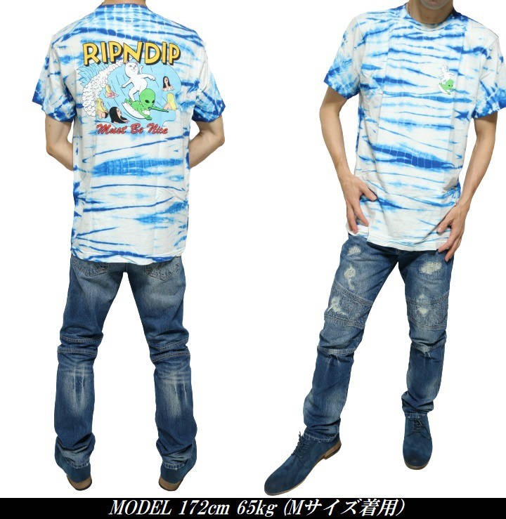 RIPNDIP リップンディップ 総柄 派手柄 宇宙人 ナイロンジャケット L RIPNDIP リップンディップ 総柄 派手柄 宇宙人 ナイロンジャ