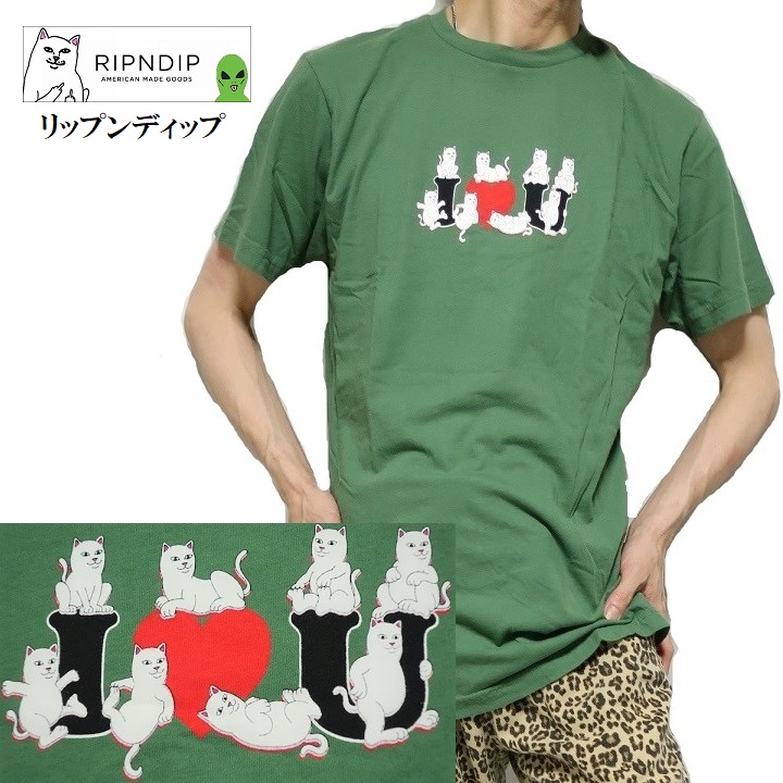 Tシャツ メンズ リップンディップ RIPNDIP 半袖 かわいい ロードナー