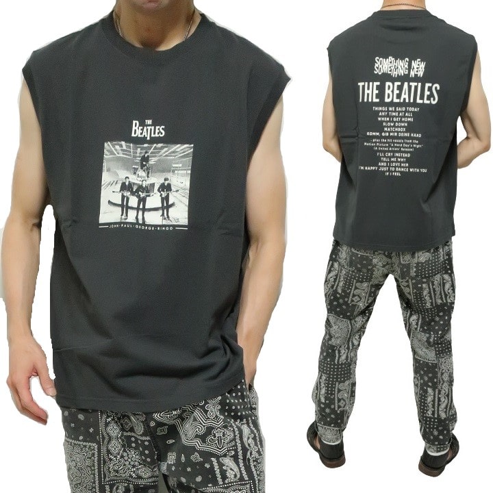 ザ・ビートルズ The Beatles tシャツ ノースリーブ フォトプリント 服 グッズ メンズ/...