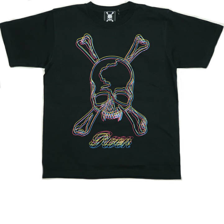 Roen ROEN ロエン メンズ Tシャツ 服 芸能人 半袖 3D スカル