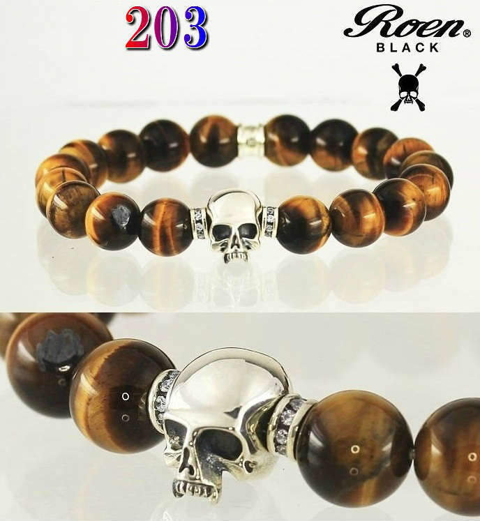 Roen ブレスレット メンズ ロエン アクセサリー スカル RO-203