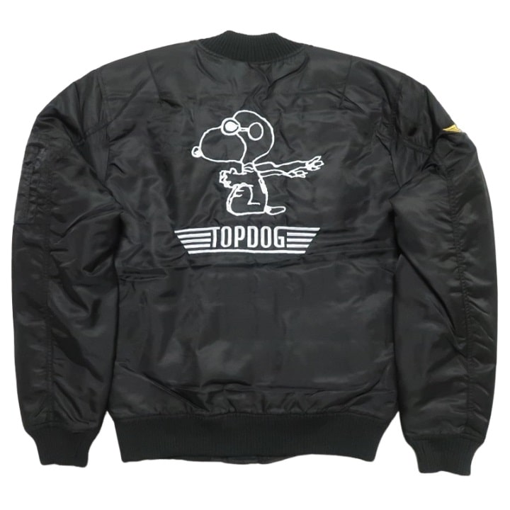 MA-1 ジャケット スヌーピー グッズ 大人 向け パイロット SNOOPY 服 