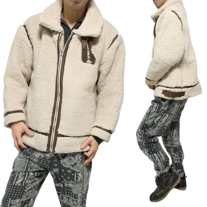 SNOOPY（スヌーピー） グッズ 大人 向け ボア ジップ/ジャケット