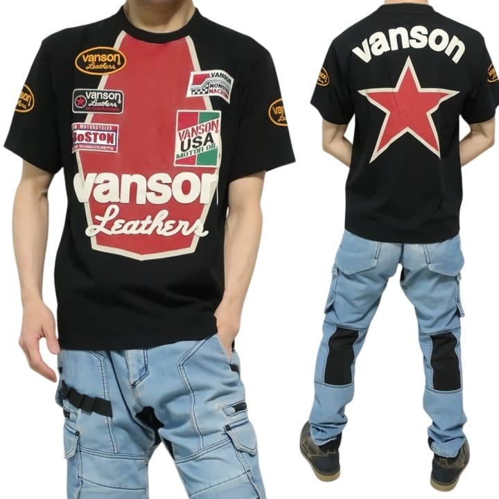 ブランド一覧 VANSON バンソン 半袖Tシャツ 02BRAND ゼロツーブランド