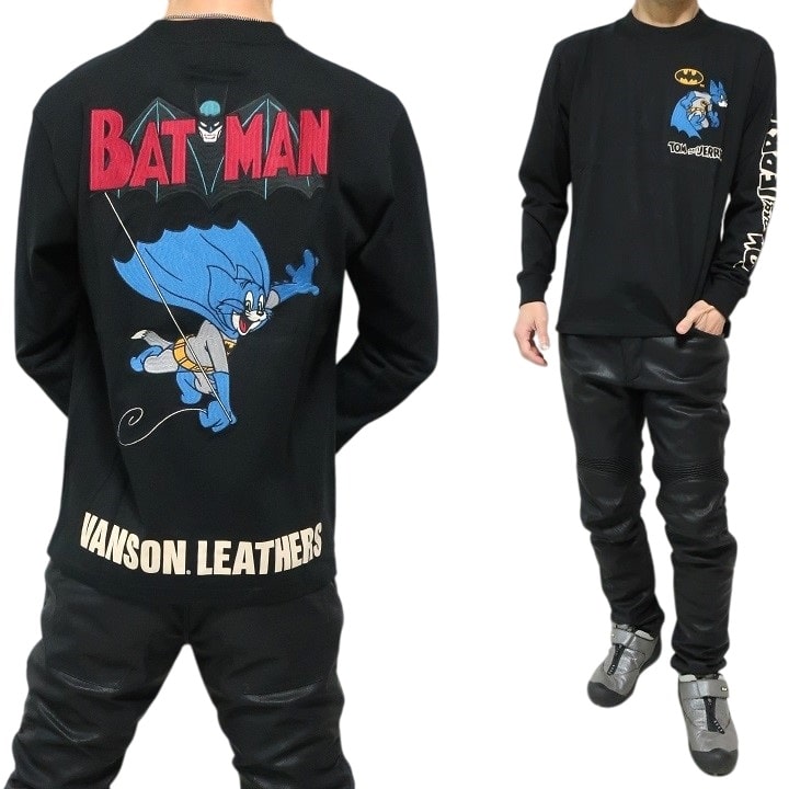VANSON バンソン LEATHERS Betty Boop 長袖Tシャツ