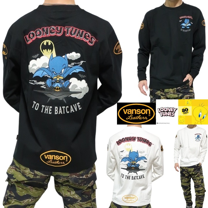 VANSON Tシャツ ロンT バンソン ルーニー・テューンズ