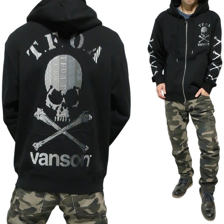 VANSON（バンソン） クローズ WORST スカル/ドクロ/髑髏