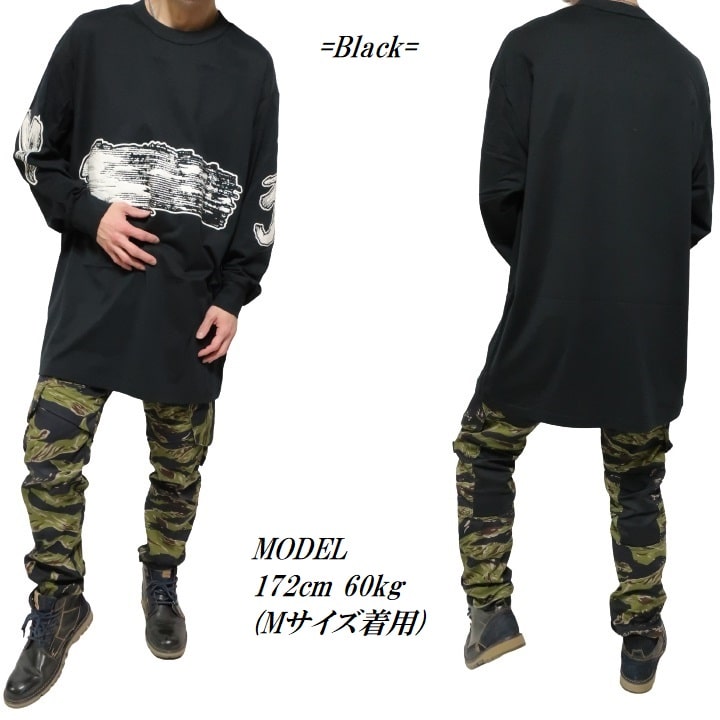 Y-3 Y-3/ワイスリー Tシャツ ロンT 長袖 メンズ オーバーサイズ