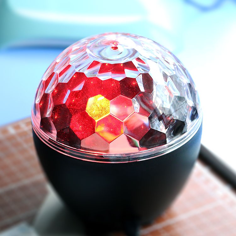 ミラーボール ミニレーザーライト 星空プラネタリウム 家庭用 照明 マジックボール LEDパーティー ステージ カラオケ リモコン