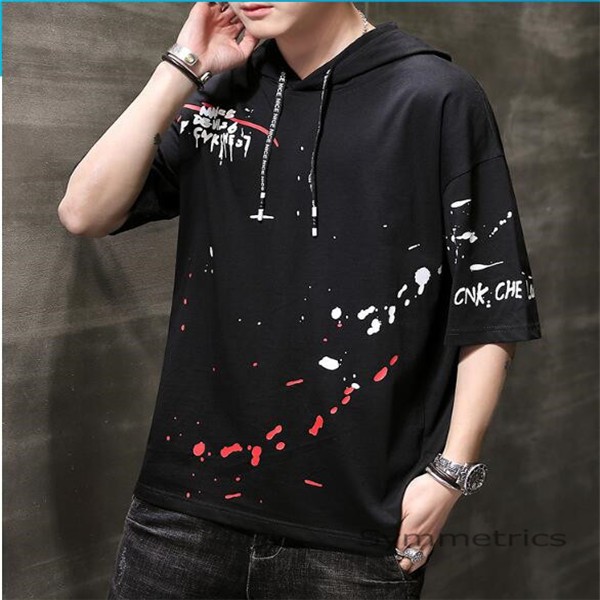 激安 パーカー 夏服 メンズ 夏パーカー プルパーカー 半袖パーカー トップス ファッション 夏 涼しい 薄手 サマーパーカー 夏 父の日 Ly1064 Symmetrics 通販 Yahoo ショッピング