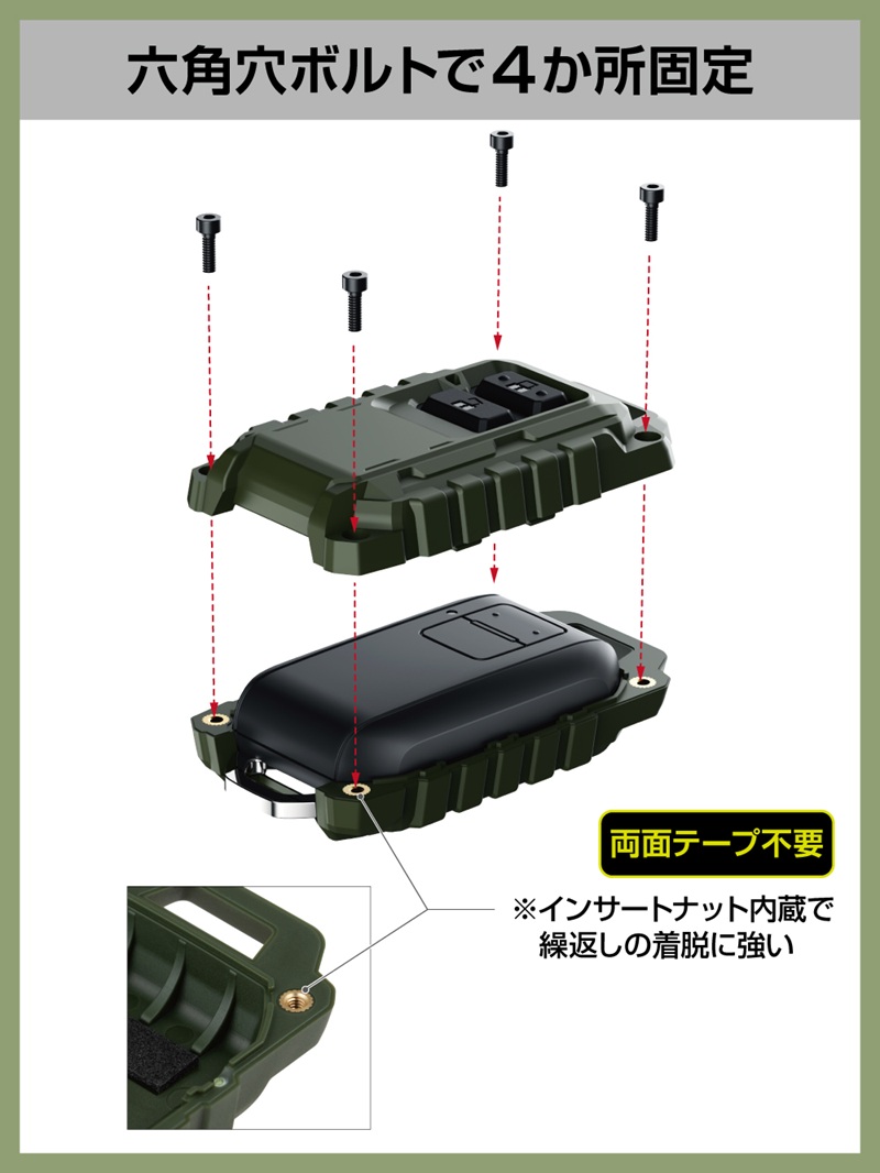 星光産業 ジムニー シエラ ノマド 専用 キーケース スマートキーカバー