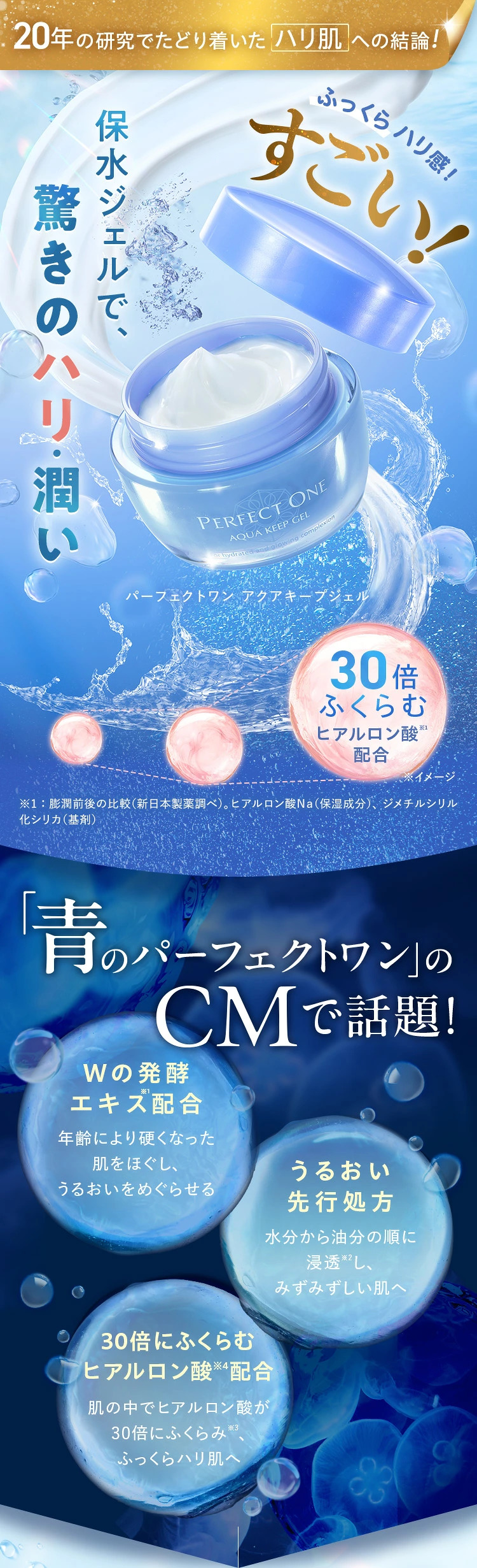 PERFECT ONE（パーフェクトワン） オールインワンジェル アクアキープ