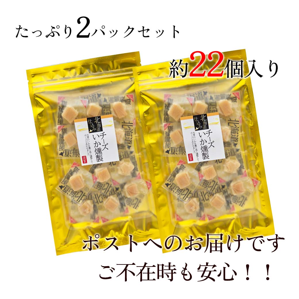 チーズ おつまみ いか 燻製 チーズいか燻製 55g 2パックセット チーズ