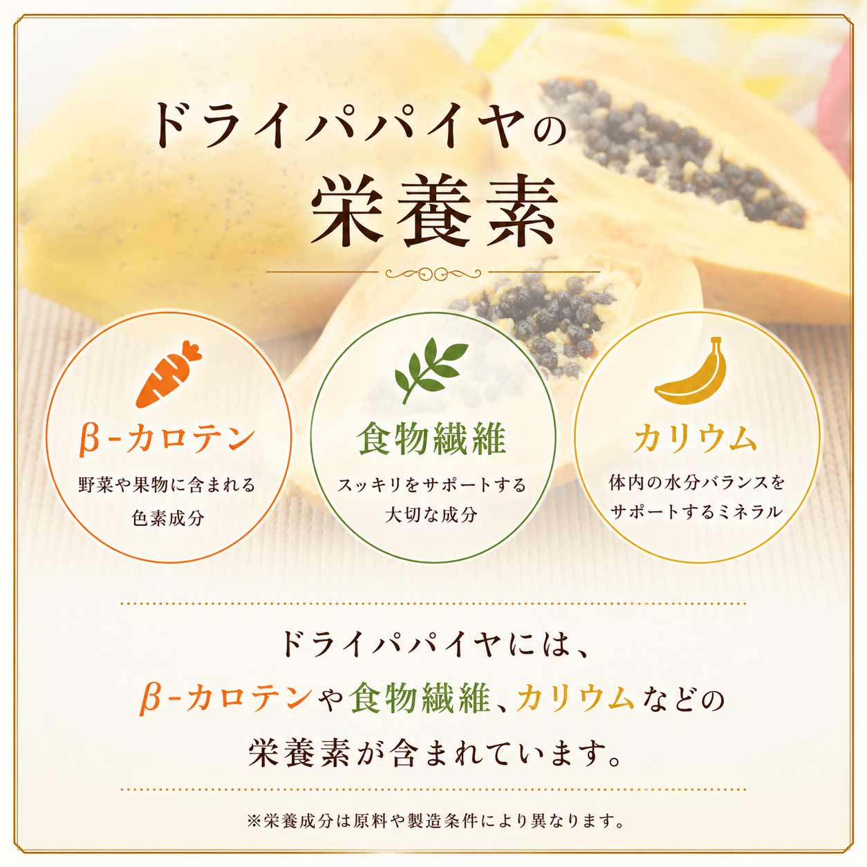 ドライパパイヤ