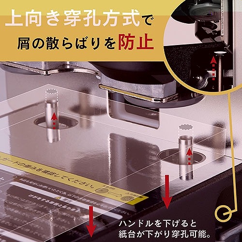 強力パンチ HD-520N カール事務器_3