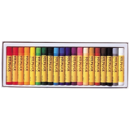 クレパス LP20R 太巻 20色(紙ケース) サクラクレパス : 文具のしんぷく