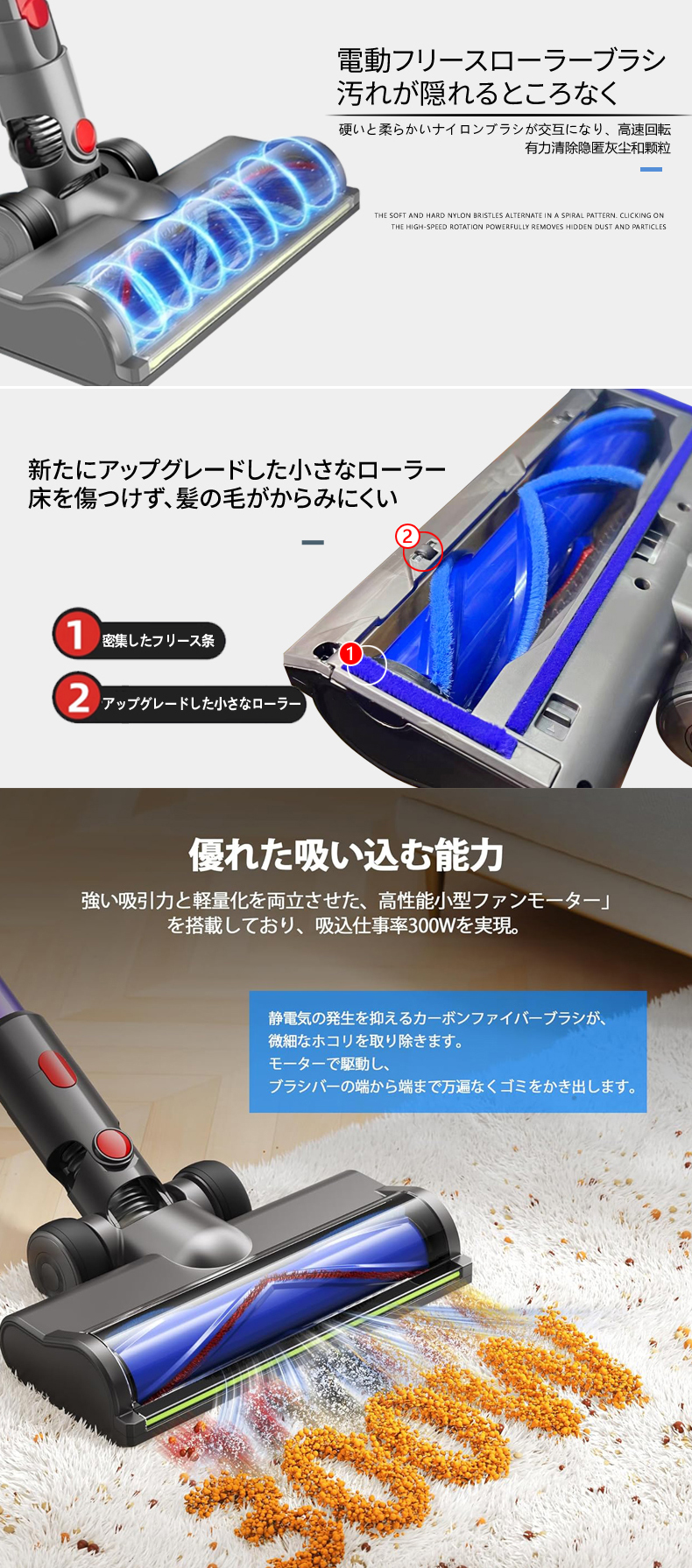 Dyson（ダイソン） 交換用 ソフトローラー クリーン ヘッド 【2025最新