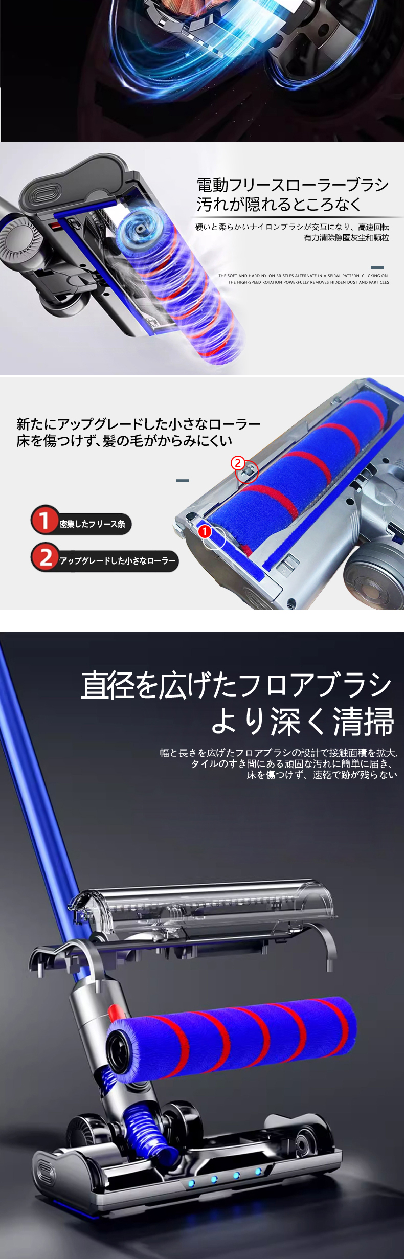Dyson（ダイソン） 交換用 ソフトローラー クリーン ヘッド 【2025最新