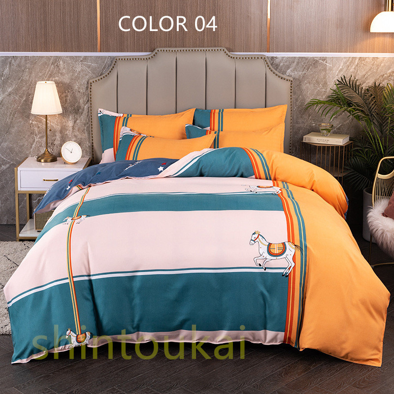 四季通用 寝具 ベッドカバー 布団カバーセット セミダブル オシャレ 欧米風 掛布団カバー シーツカバー フラットシーツ 洗える ビジネス メンズ Ofd3008 Shintoukai 通販 Yahoo ショッピング