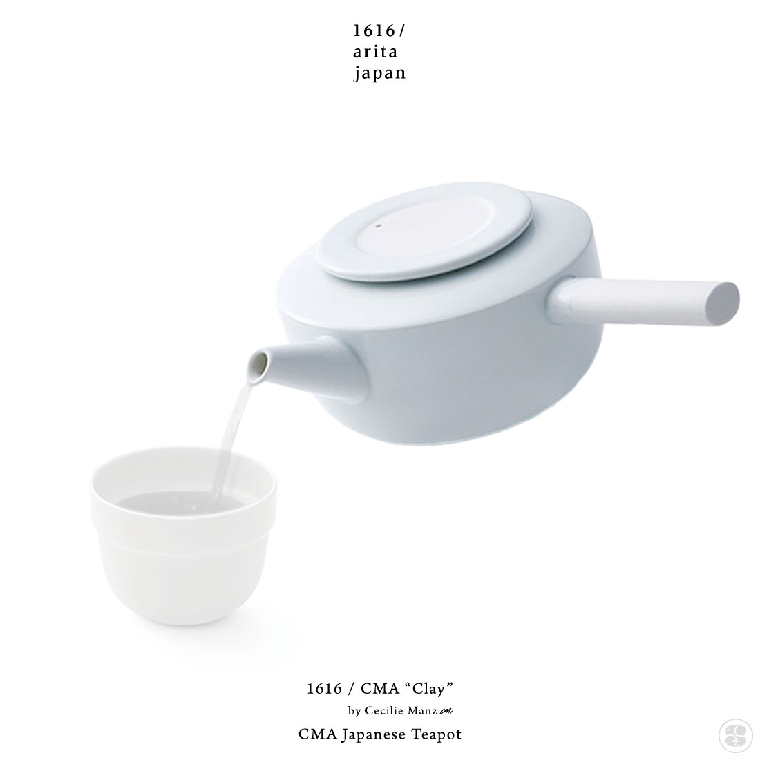 1616/arita japan/CMA “Clay”/CMA CMA Japanese Teapot/Cecilie Manz 