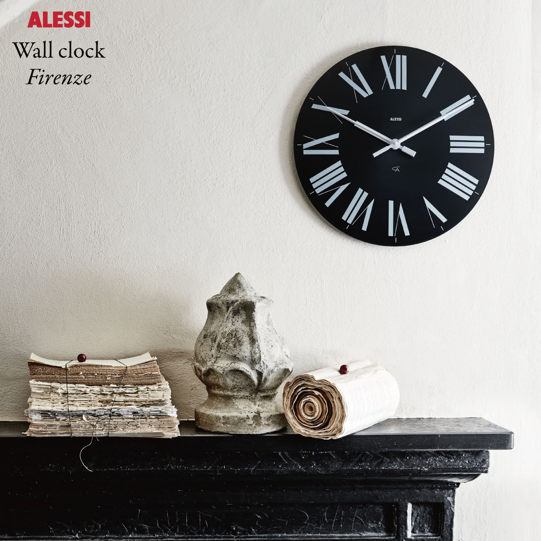 Alessi/アレッシィ Firenze Wall clock/フィレンツェ/ウォールクロック 
