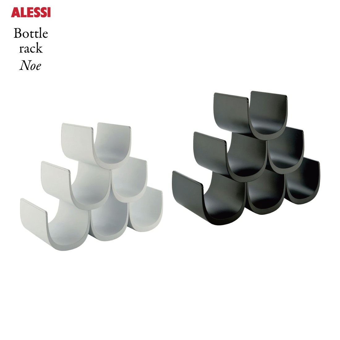 Alessi アレッシ Bottle rack Noe ボトルラック ノア Giulio Iacchetti