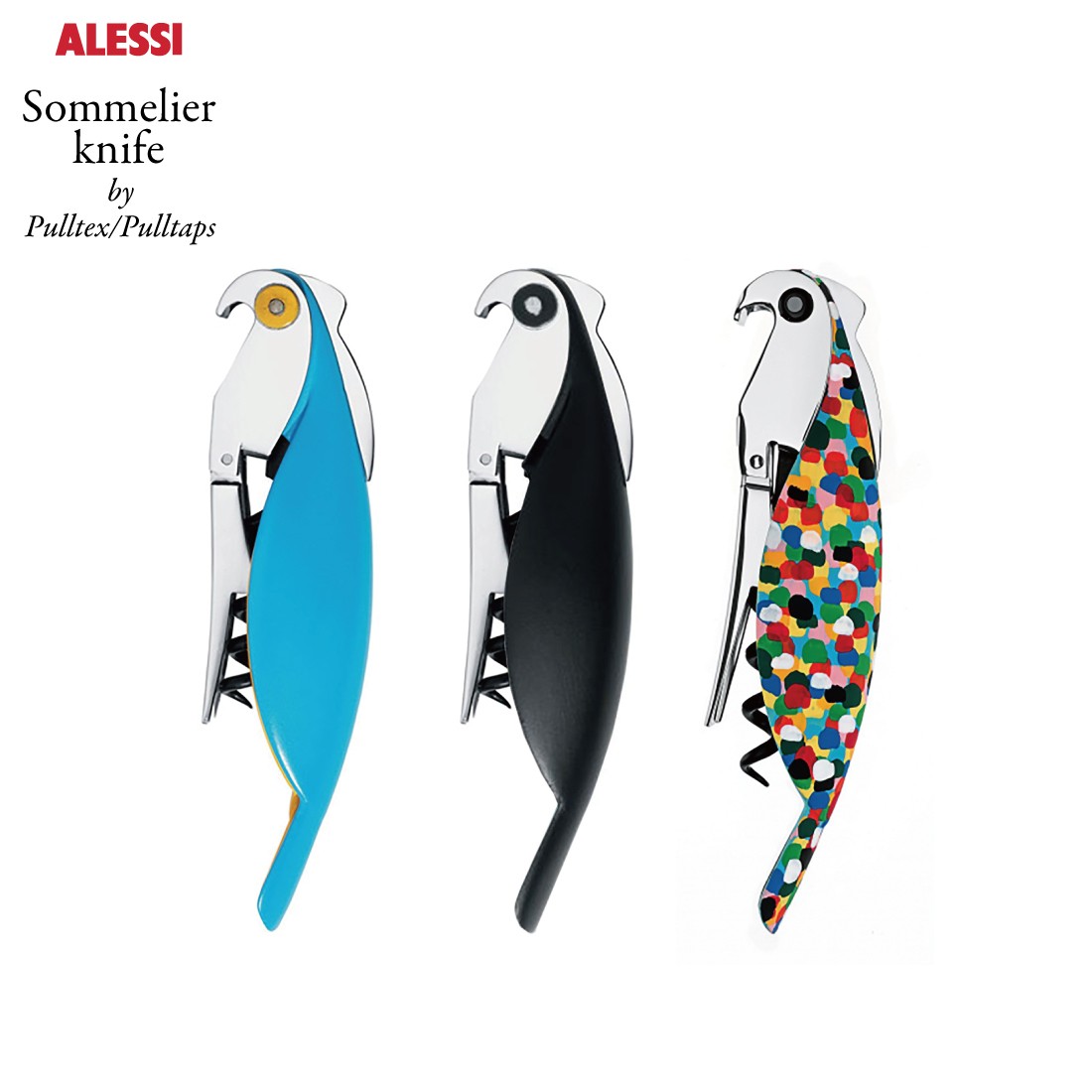 Alessi アレッシ Sommelier knife by Pulltex Pulltaps ソムリエナイフ