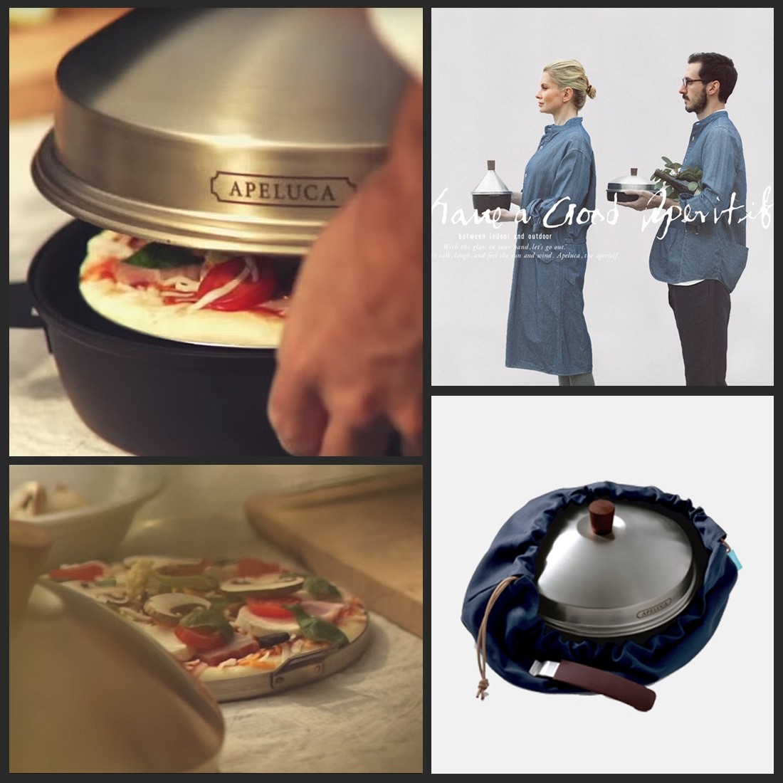 APELUCA PIZZA OVEN POT ピザオーブンポット ピザ オーブン キッチン
