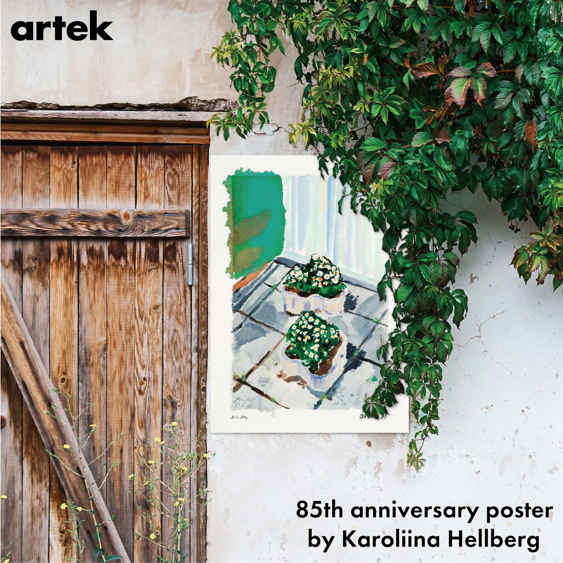 artek アルテック 85周年ポスター/カロリーナ・ヘルベリ/Artek 85 Anniversary Poster/50cm×70cm :  artek-85anniv : ShinwaShop - 通販 - Yahoo!ショッピング