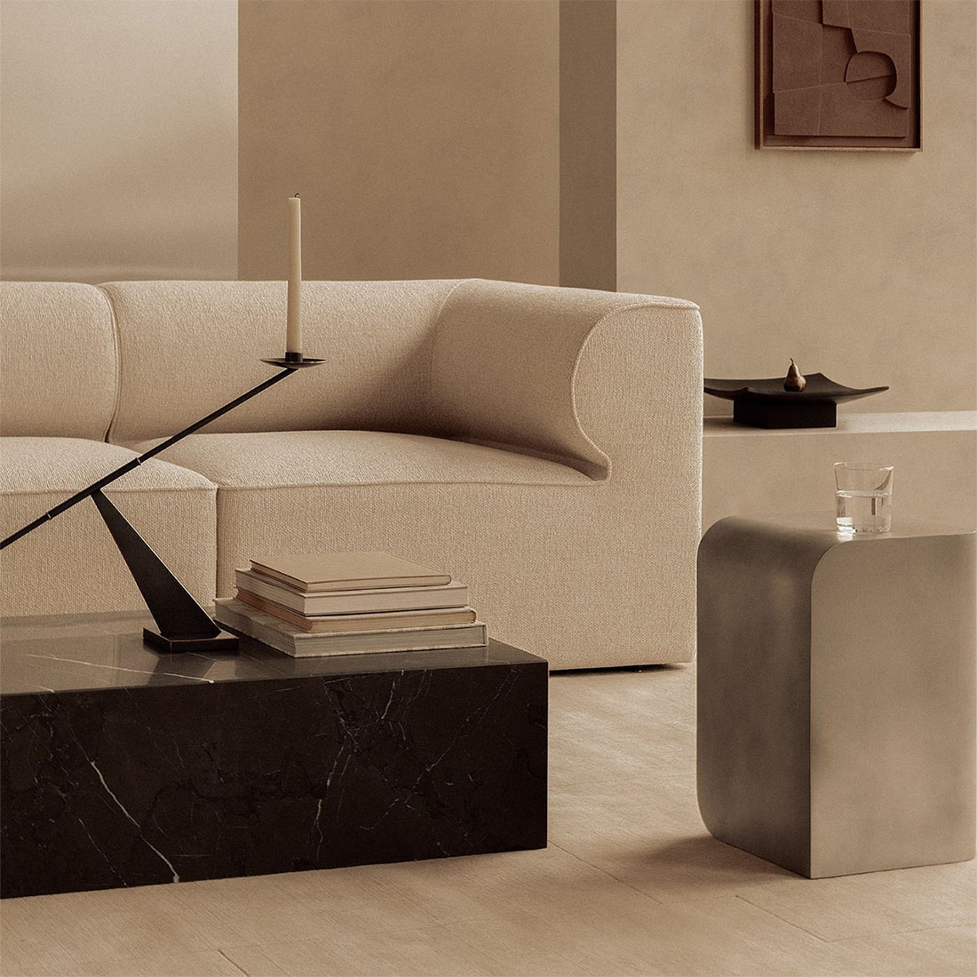 【廃盤】Zenn パーカッション テーブル Audo Copenhagen オドー コペンハーゲン Volume Side Table