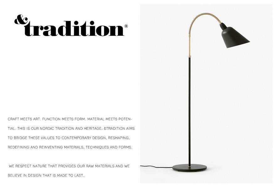 ＆tradition アンドトラディション Bellevue Floor Lamp ベルビュー