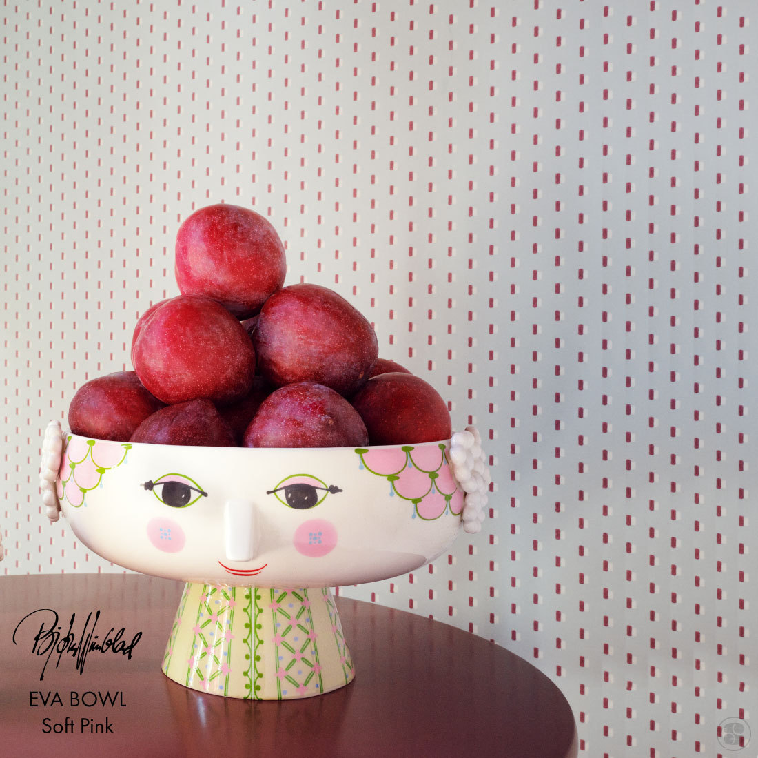 BJORN WIINBLAD Eva Bowl Soft Pink ビヨン・ヴィンブラッド エヴァ