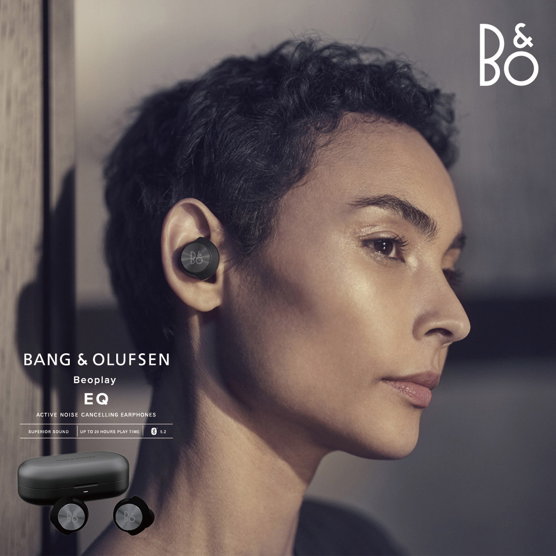【BANG & OLUFSEN】Bang&Olufsen/Beoplay EQ/ベオプレイEQ/ノイズキャンセリング完全ワイヤレスイヤフォン 【BANG & OLUFSEN】Bang&Olufsen/Beoplay EQ/ベオプレイEQ/ノイズキャンセリング完全ワイヤレスイヤフォン