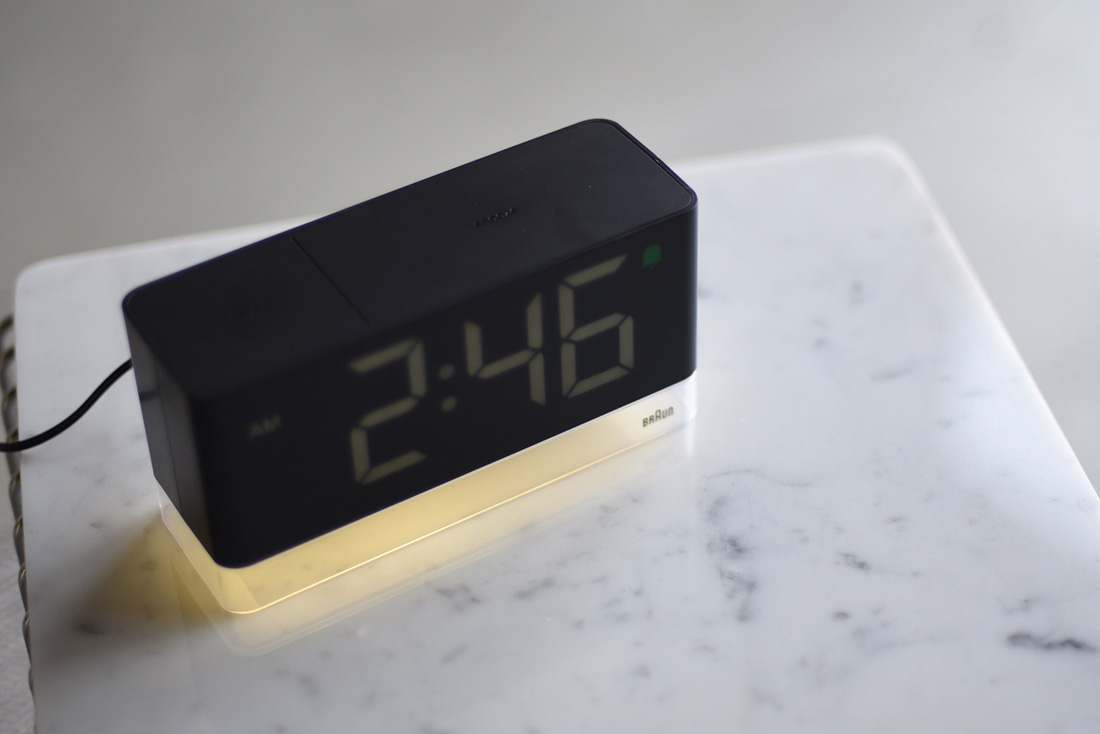 BRAUN ブラウン Digital Alarm Clock BC27B デジタルアラームクロック