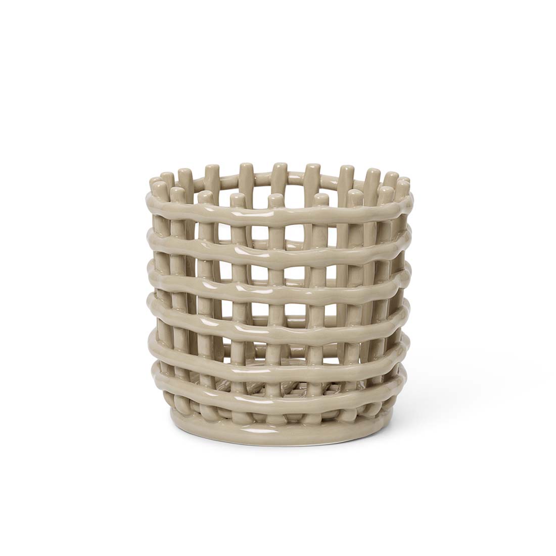 日本正規販売品】ferm LIVING Ceramic Basket セラミックバスケット