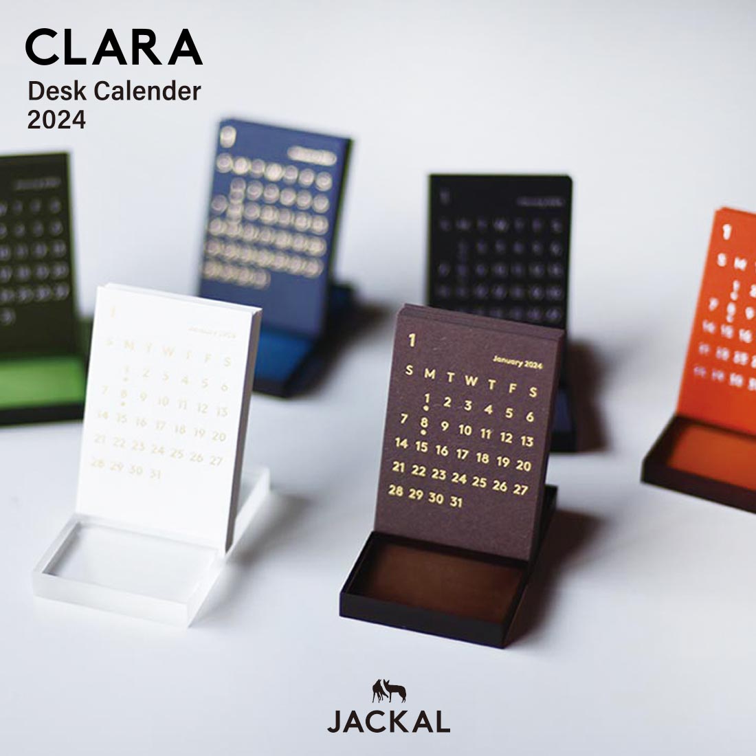 JACKAL CLARA ジャッカル クララ 2024 令和6年 卓上カレンダー