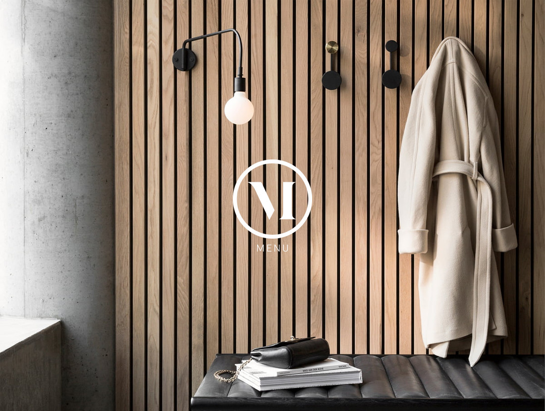 Audo Copenhagen Afteroom Coat Hanger Small Black ブラック