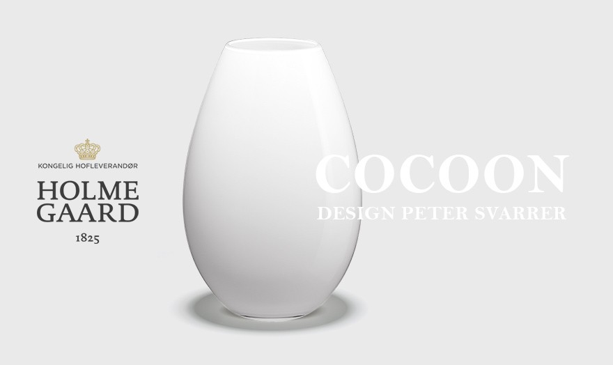 HOLMEGAARD ホルムガード Cocoon Vase コクーンベース 花瓶 花器 Peter