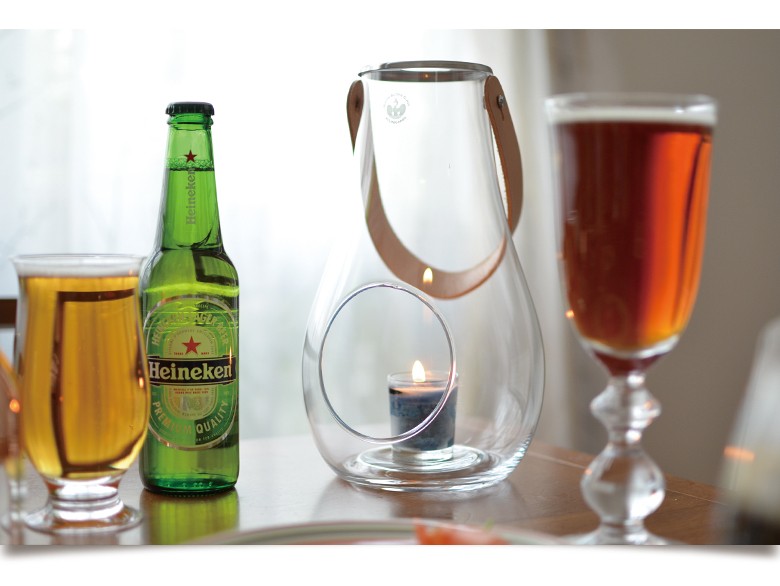 HOLMEGAARD ホルムガードDESIGN WITH LIGHT Lantern White (Mサイズ