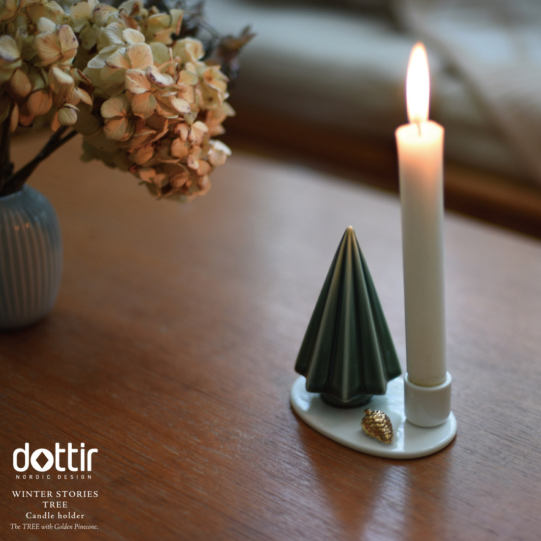 dottir (ドティエ) フォレスト キャンドルホルダー dottir (ドティエ) Winter Stories フォレスト/キャンドル