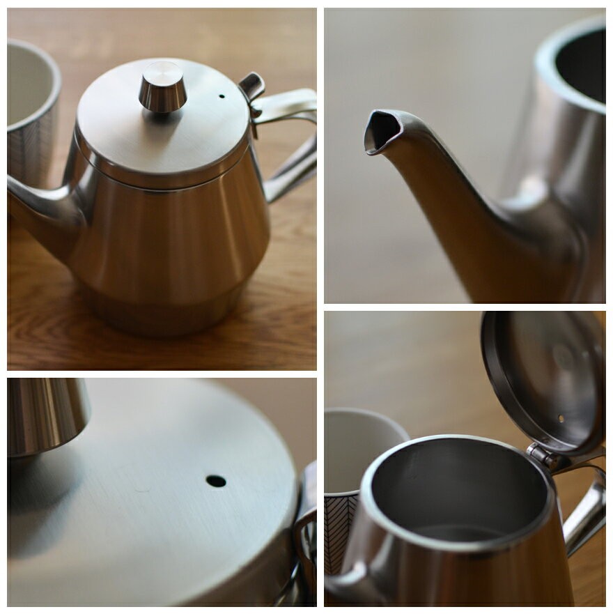 newティーポット 5人用 エルム 仔犬印 66105ELM TEA POT/新潟県燕市