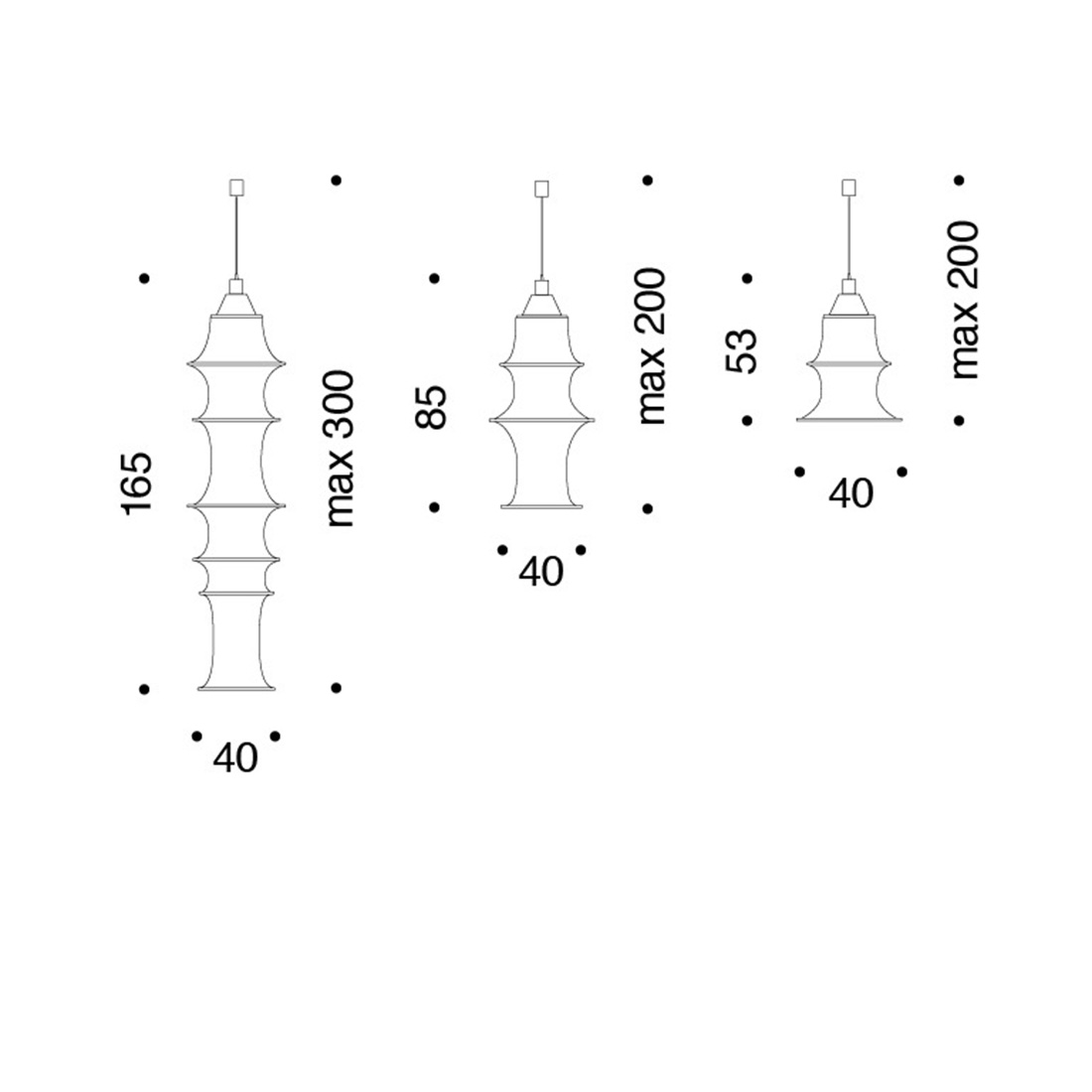 DANESE ダネーゼ Falkland suspension フォークランド サスペンション Bruno Munari ブルーノ・ムナーリ 照明 ペンダント ライト イタリア ミラノ |  | 05