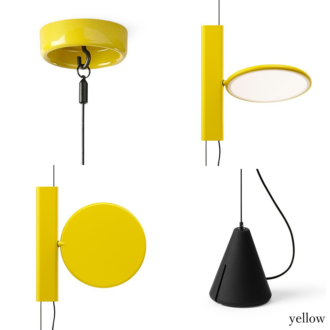 FLOS(フロス) OK ペンダント ライト イエロー 照明 デザイナーズ 家具 FLOS フロス OK オーケー Konstantin Grcic コンスタンチン