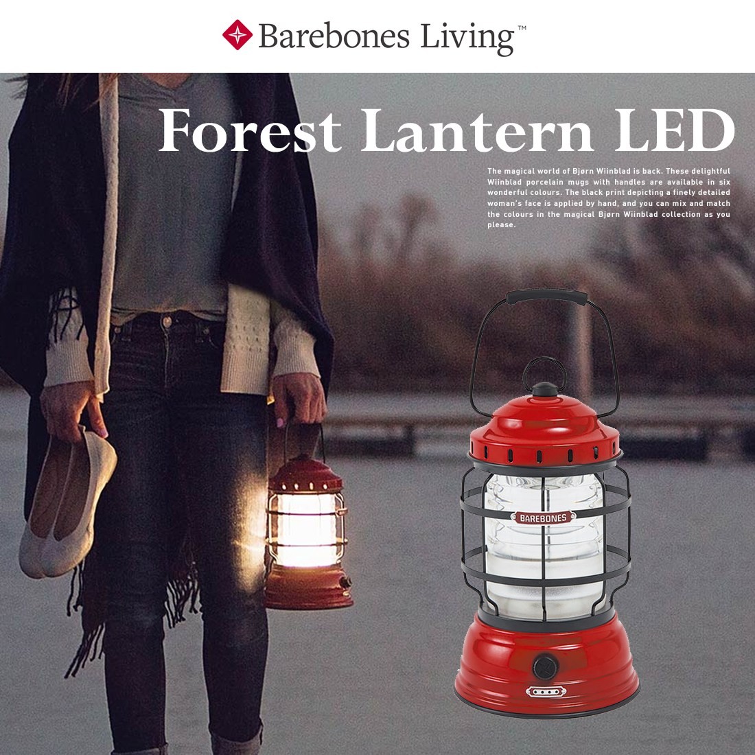 Barebones Living ベアボーンズリビング フォレストランタン LED2.0<br 