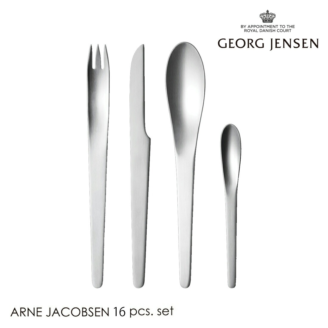 Georg Jensen W[WWFZ ARNE JACOBSEN AlERuZ Jg[ 16s[XZbg 3355516 AJ GBX 16P iCt tH[N Xv[