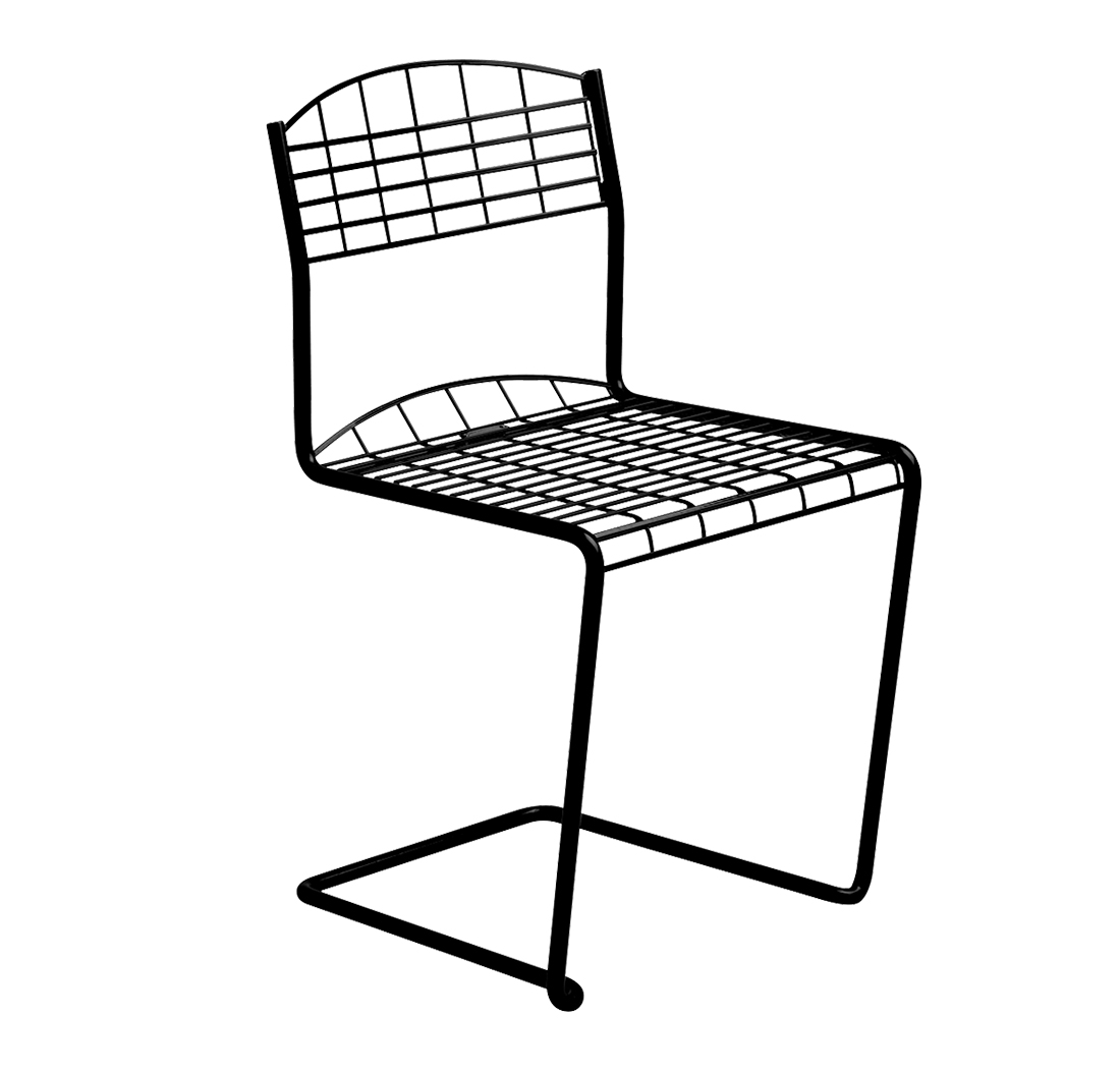 Grythyttan High Tech Chair グリュートヒュッタン ハイテック チェア 屋内 屋外 スチール ガーデン テラス アウトドア_2
