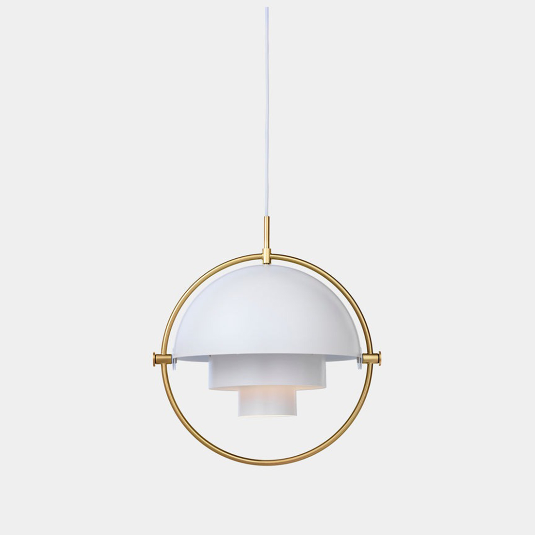 【訳あり】GUBI グビ Multi-Lite Pendant ホワイト GUBI グビ Multi-Lite Pendant, Brass base マルチライト ペンダント